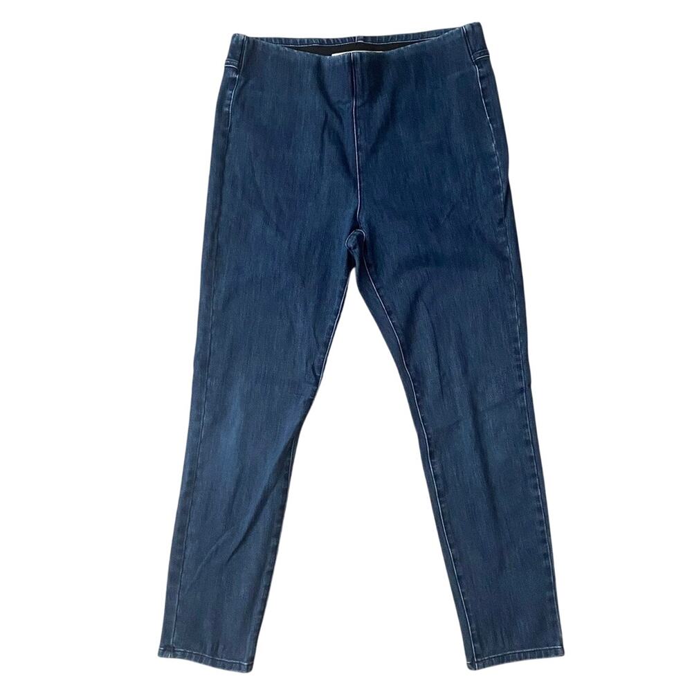 Soft Surroundings Pants Women’s Size M Blue Dress Pants Pull On